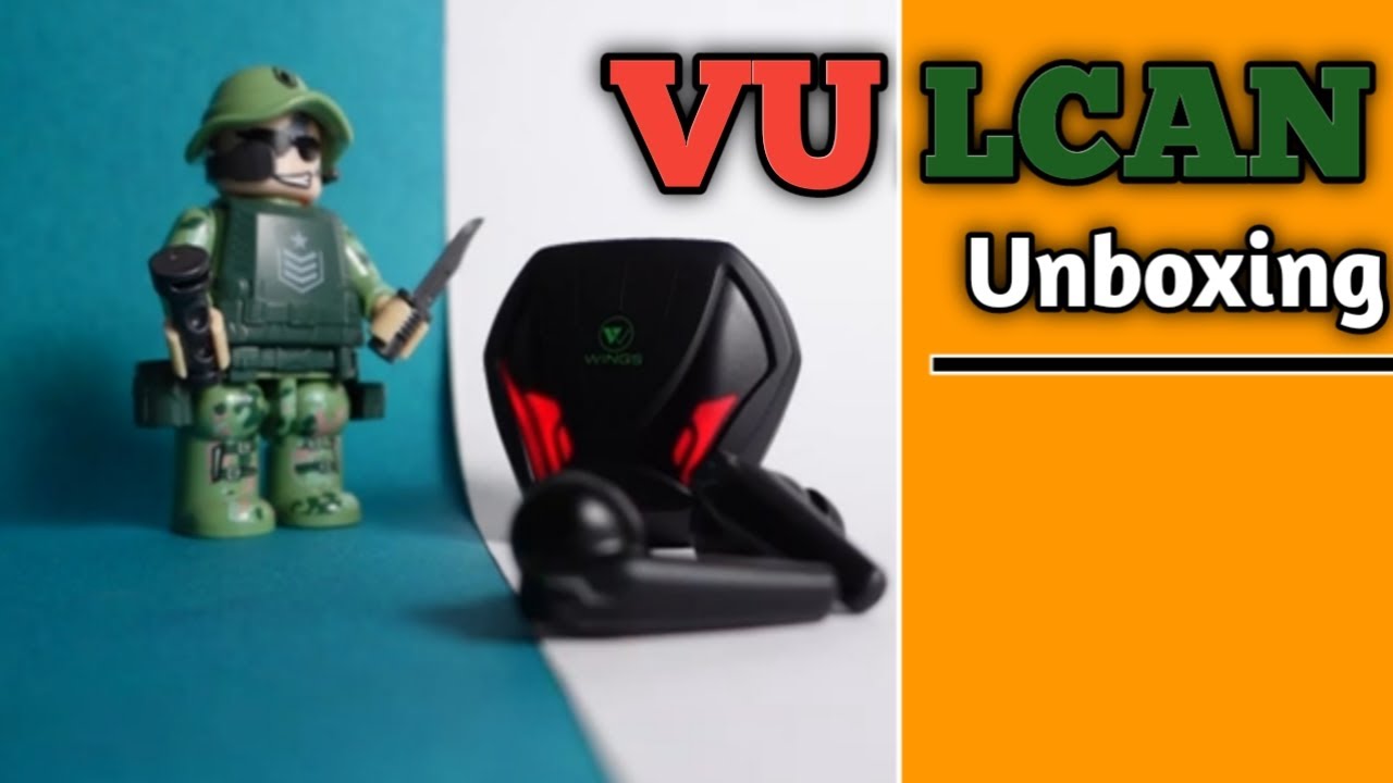 Vulcan Wing 🔥Gaming earbuds Unboxing YouTube