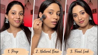 No-Makeup Makeup Look | Natural Skin Makeup Tutorial for Beginners  Easy Everyday Makeup Indian Skin