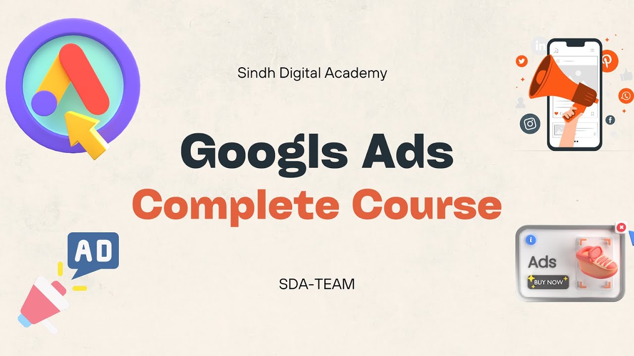Complete Google Ads Course in URDU / Hindi Full Tutorial - YouTube