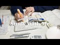 【 Study With Me 】2時間タイマー付き🐰⏱️2hour / pencil asmr / no bgm