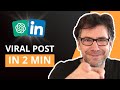 ChatGPT Prompt für LinkedIn Posts: Wandle deinen Blog mit ChatGPT in LinkedIn-Beiträge