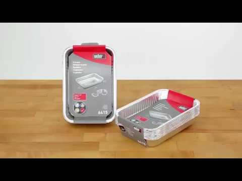 Емкости для жира Weber, 10 шт (маленькие) (6415), видео 1