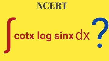 #NCERT||#Class12||#Math||#Indefnite_integration||Integration of cotx log sinx dx||#shorts