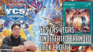 UNDEFEATED 3v3 YCS EXCHANGE BRANDED Deck Profile | Siming Yang