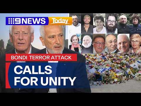 Jewish And Muslim Community Leaders Call For Unity After Bondi Terror Attack 9 News Australia 