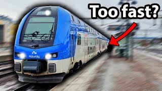 Platform overrun! Stockholm's Terrible train operator with Excellent trains | Mälartåg review