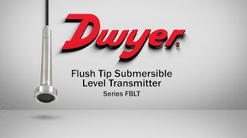 Flush Tip Submersible Level Transmitter | Series FBLT