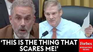 BREAKING NEWS: Jim Jordan Discusses Threats To Freedom From 'The Mob' With Jordan Peterson