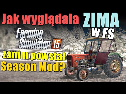 Harvest in December, or what was winter like in FS before the Season Mod was created? 🥹