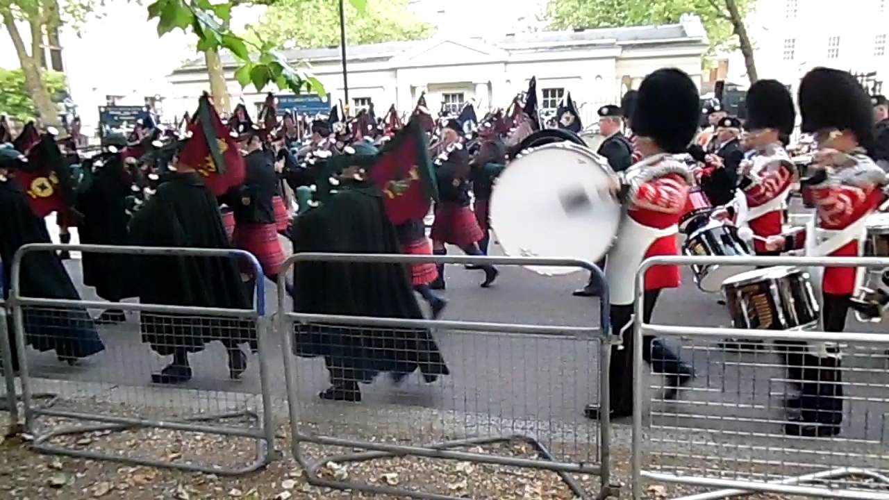 Massed Pipes and Drums, Beating Retreat 2016 YouTube