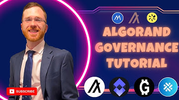 Algorand Governance Tutorial | AlgoFoundation | Algofi | GARD | Folks Finance | DEFI