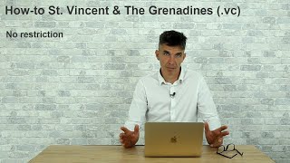 Como registar um nome de domínio em São Vicente e Granadinas (.com.vc) - tutorial do YouTube da Domgate