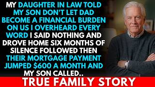 My Daughter-in-Law Told My Son I Was a Financial Burden and They Stopped Calling Six Months Later..