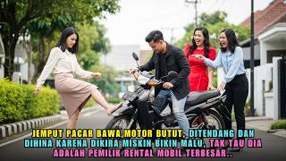 Download Lagu BOS RENTAL MOBIL PURA-PURA MISKIN JEMPUT PACAR BARU PAKAI MOTOR BUTUT, DIHINA \u0026 DITENDANG DISANGKA.. MP3