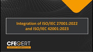 Integration of ISO/IEC 27001:2022 and ISO/IEC 42001:2023