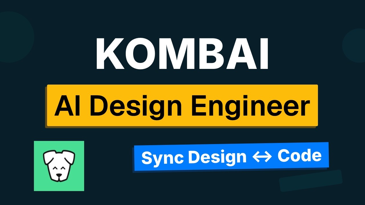 I Found an AI Tool That Designs and Codes (Kombai - AI Design Engineer)