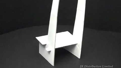 9325 cardboard display stand