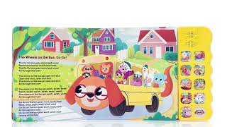 Demo Of Our Clic Nursery Rhyme Book, 9 Childrens Songs, Top Songs For Kids, Fun Learning Songs