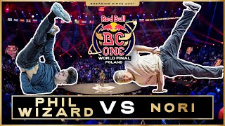 B-Boy Phil Wizard vs. B-Boy Nori | Top 16 | Red Bull BC One World Final Poland 2021