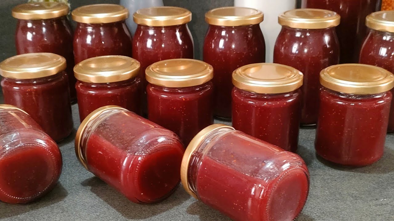 استغلوا وقت الفراولة 🍓 وحضروا هاد المربى بكمية كبيرة والاحتفاظ به لمدة 3 سنوات بدون ثلاجة ولا مجمد