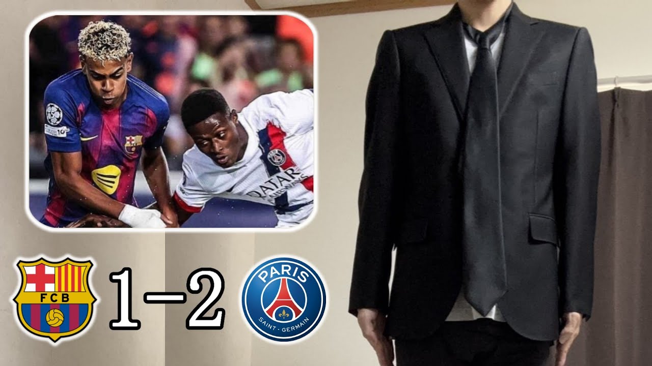 【25-26 CL リーグフェーズ】銀河最強クラブFCバルセロナがパリ・サンジェルマンに完敗  大敗走した件について