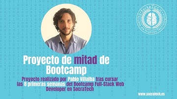 Proyecto de Mitad de Bootcamp de Pablo Villalba - SocraTech