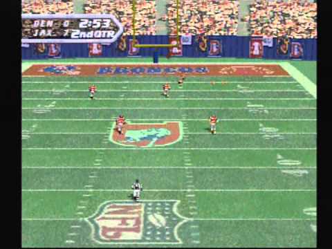 NFL Quarterback Club '97 Playstation (Jaguars vs Broncos)
