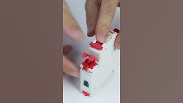 Miniature circuit breaker MCB with protective cover