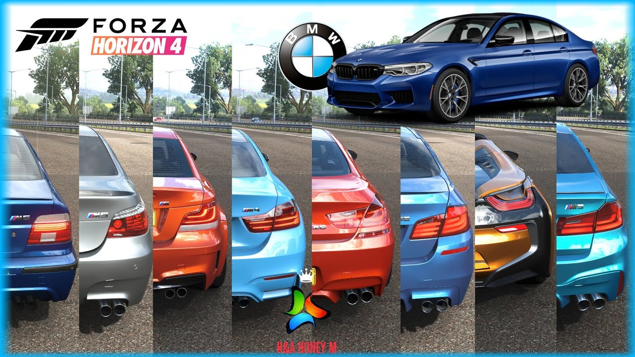 Forza Horizon 4 Top 10 Fastest BMW Top Speed Battle Stock YouTube