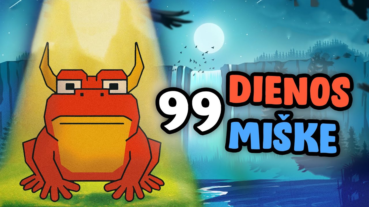 Išgyventi 99 Dienas Miške Su Varlėmis!