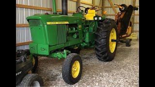 Walk Around and Cold Start of a 1967 John Deere 4020