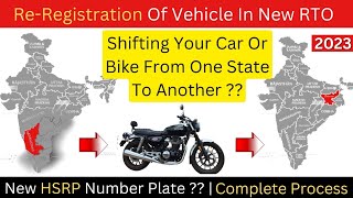 Re Registraion Of Vehicle In Another State | RC Transfer From One State To Another | Bike Or Car screenshot 5