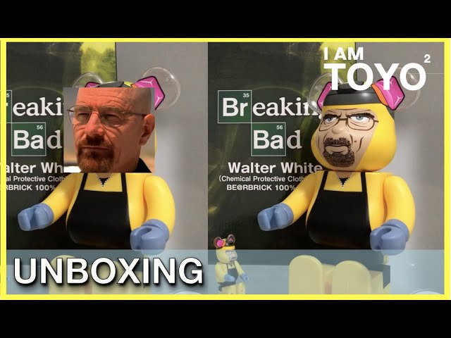 Breaking Bad Walter White Bearbrick 400% Unboxing│IamToyoToyo