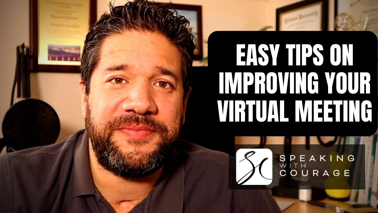 Tips to Improve your Virtual Meetings - YouTube