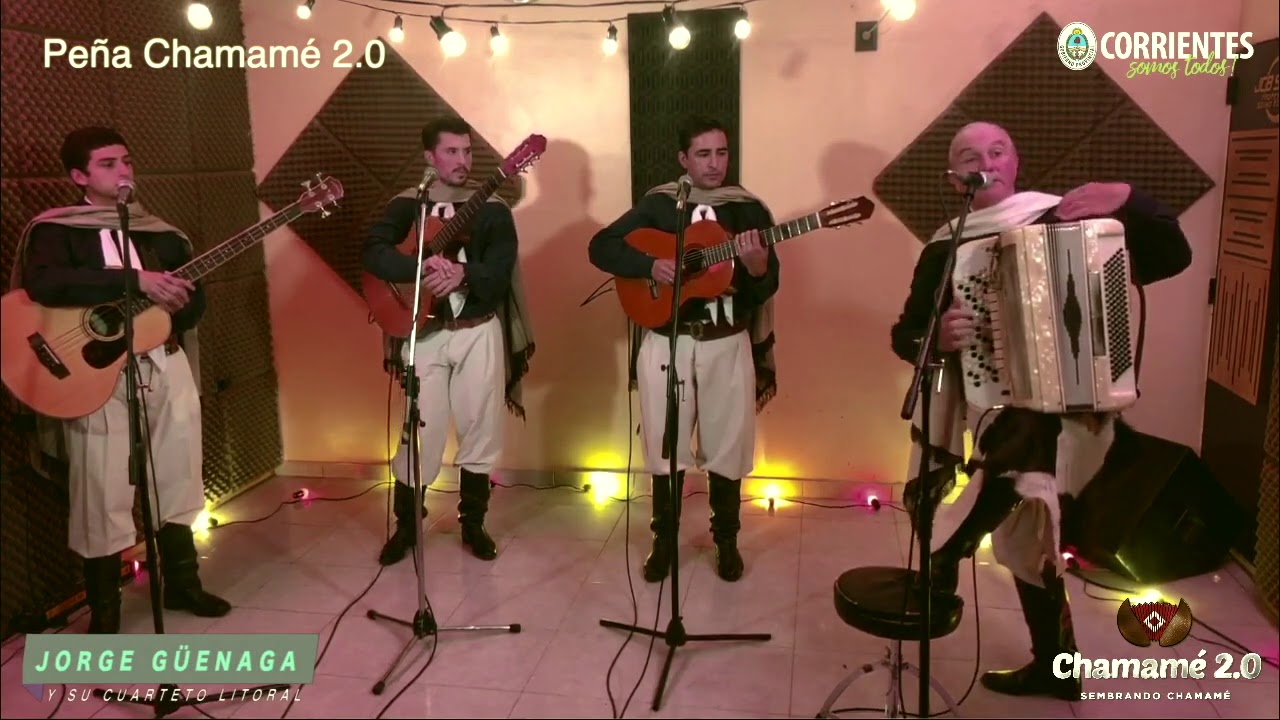 Jorge Güenaga y su Cuarteto Litoral. Peña Chamamé 2.0
