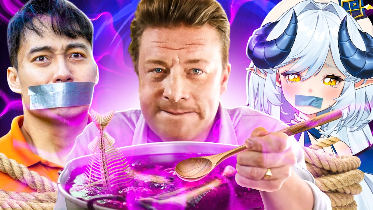 ITS TORTURE | Chinese VTuber reacts to Uncle Roger FORCED to review Jamie Oliver's Pho and Ramen