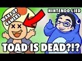 TOAD IS DEAD?!? NINTENDO EXPOSED - NORMOGATARI! (April Fools 2017)