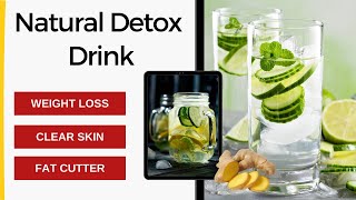 Detox Water Recipe | Natural Slimming Drink | Detox water for weight Loss | #shorts | Dr. Seema screenshot 2