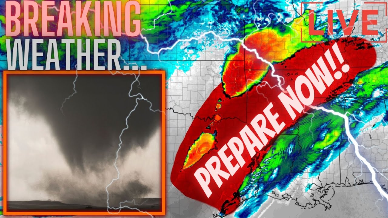 🔴LIVE COVERAGE - Large Tornadoes, Extreme Wind Damage & Large Hail ...