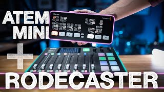 Rodecaster Pro & ATEM Mini for Live Streams, Podcasts, & Zoom