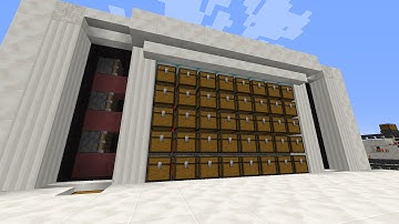 Minecraft - Wall multi-item sorting system. Basics (part 1/2)