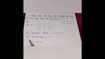 How to find Eigen vectors for repeated Eigen values | Full video in description@thanishmaths3760
