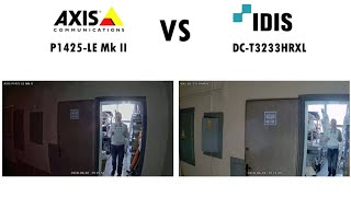 Видео Сравнение Axis P1425-Le Mk Ii И Idis Dc-T3233Hrxl В Условиях Контрастного Освещения