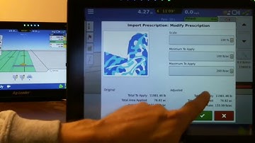 Ag Leader InCommand 1200 AgFiniti Loading a Rx