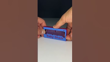 3D Printed Baby Shark Musical Fidget