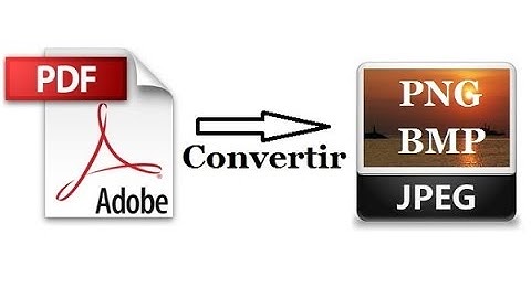 Convertir PDF en JPEG, JPG, PNG, BMP…