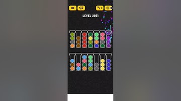 Ball sort level 2071