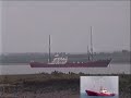 Radio Caroline Ship Ross Revenge at Bradwell-on-Sea May 1994