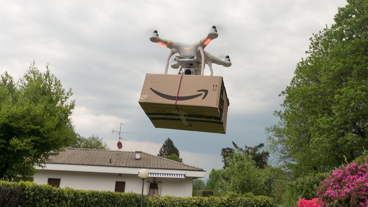 COSTRUIAMO UN DRONE PORTA PACCHI e funziona! - YouTube