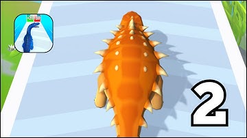 Dinosaur Run: Dino Evolution - Gameplay Walkthrough Part 2 - Android Gameplay